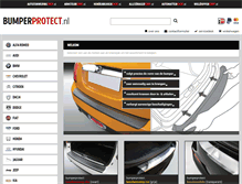 Tablet Screenshot of bumperprotect.nl